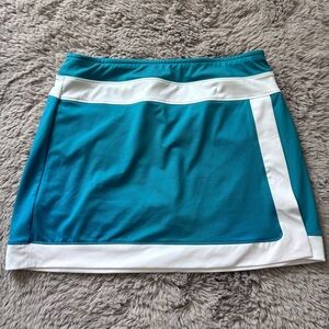 Girls Slazenger turquoise golf  Skort XL